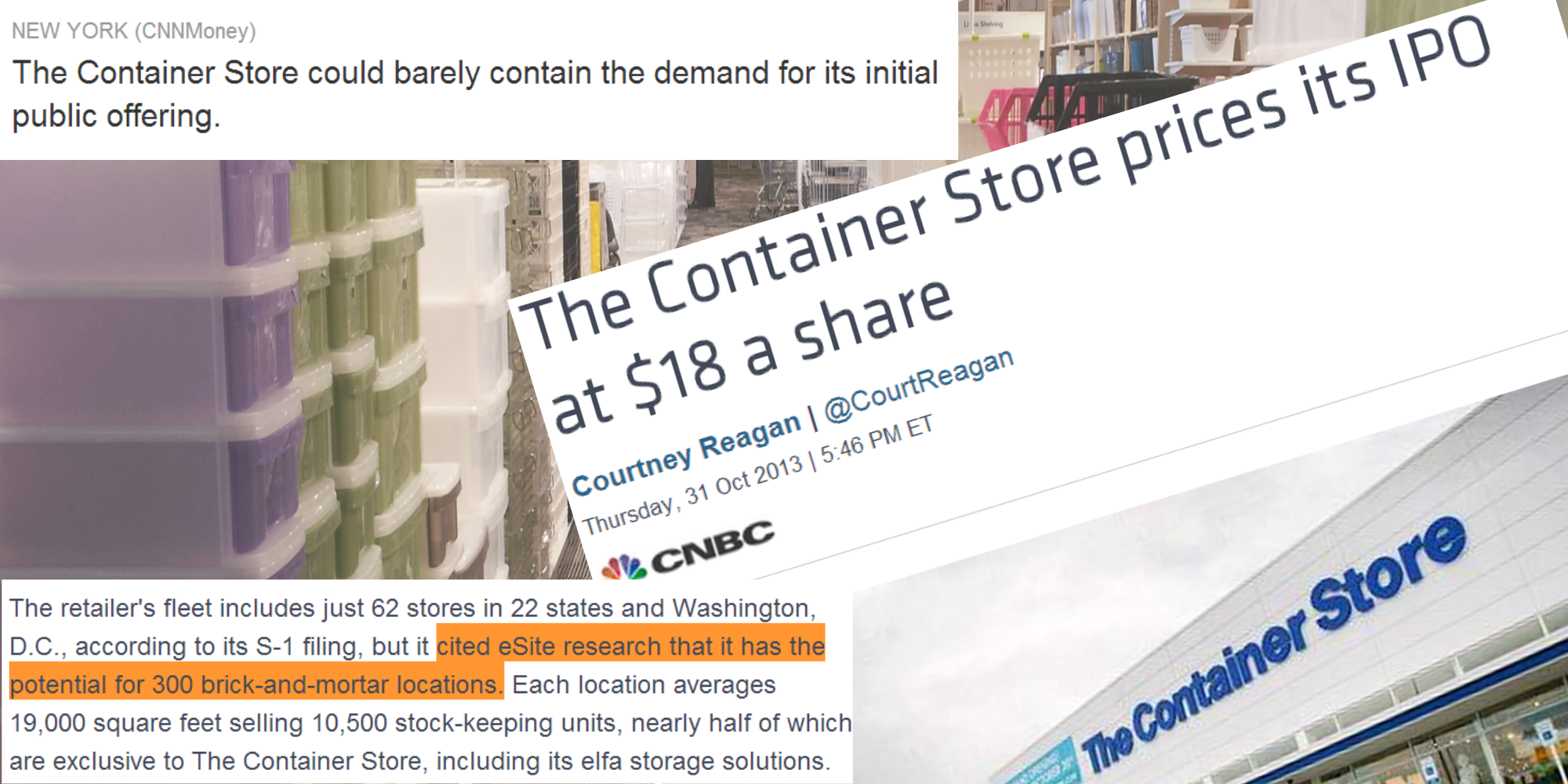 ESite Client Case Study: The Container Store - ESite Analytics